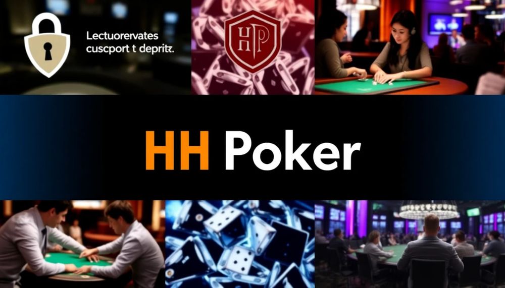 HHpoker中文版 - 高端德州扑克APP界面